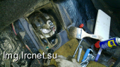 Вырезка люка бензонасоса ВАЗ 2115